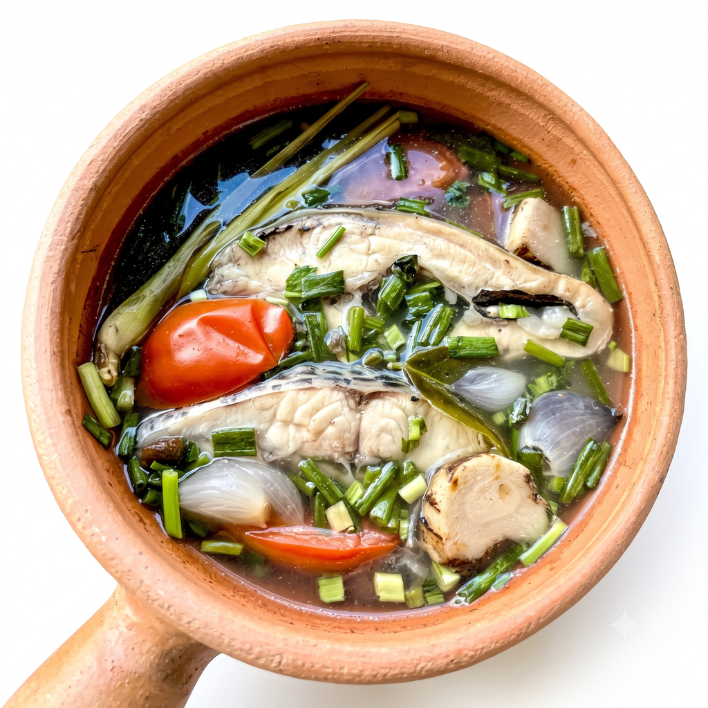 🍲 [똠쏨빠] 수석 셰프 비법 육수 (기본 포션 (1인분), 기본 (오리지널 얼큰함), 라오스 정통 빠덱 (기본))