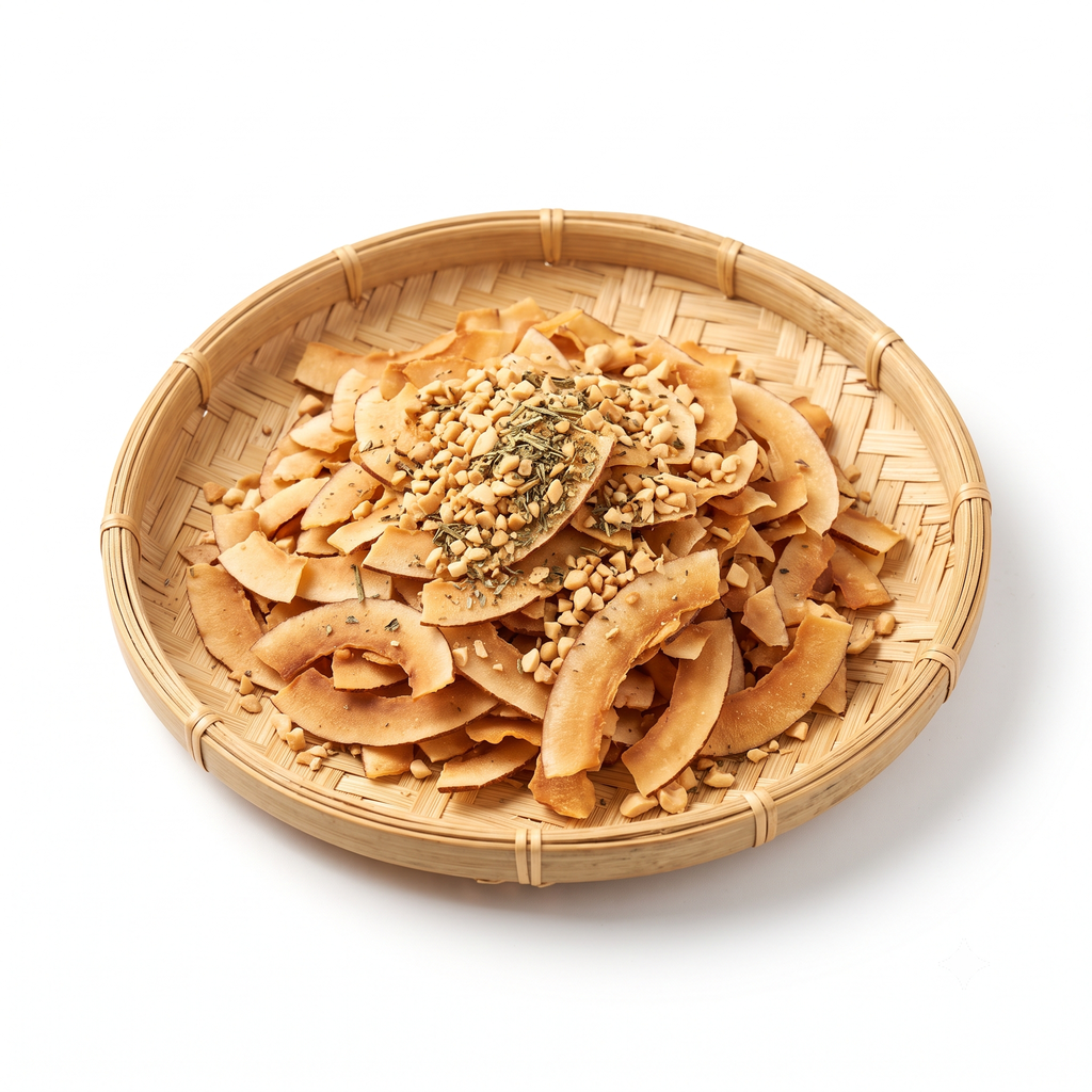 🥥 바삭한 구운 코코넛 칩 (토핑 추가)