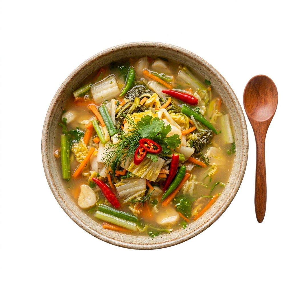 🥗쏨팍(Som Phak, ສົ້ມຜັກ)