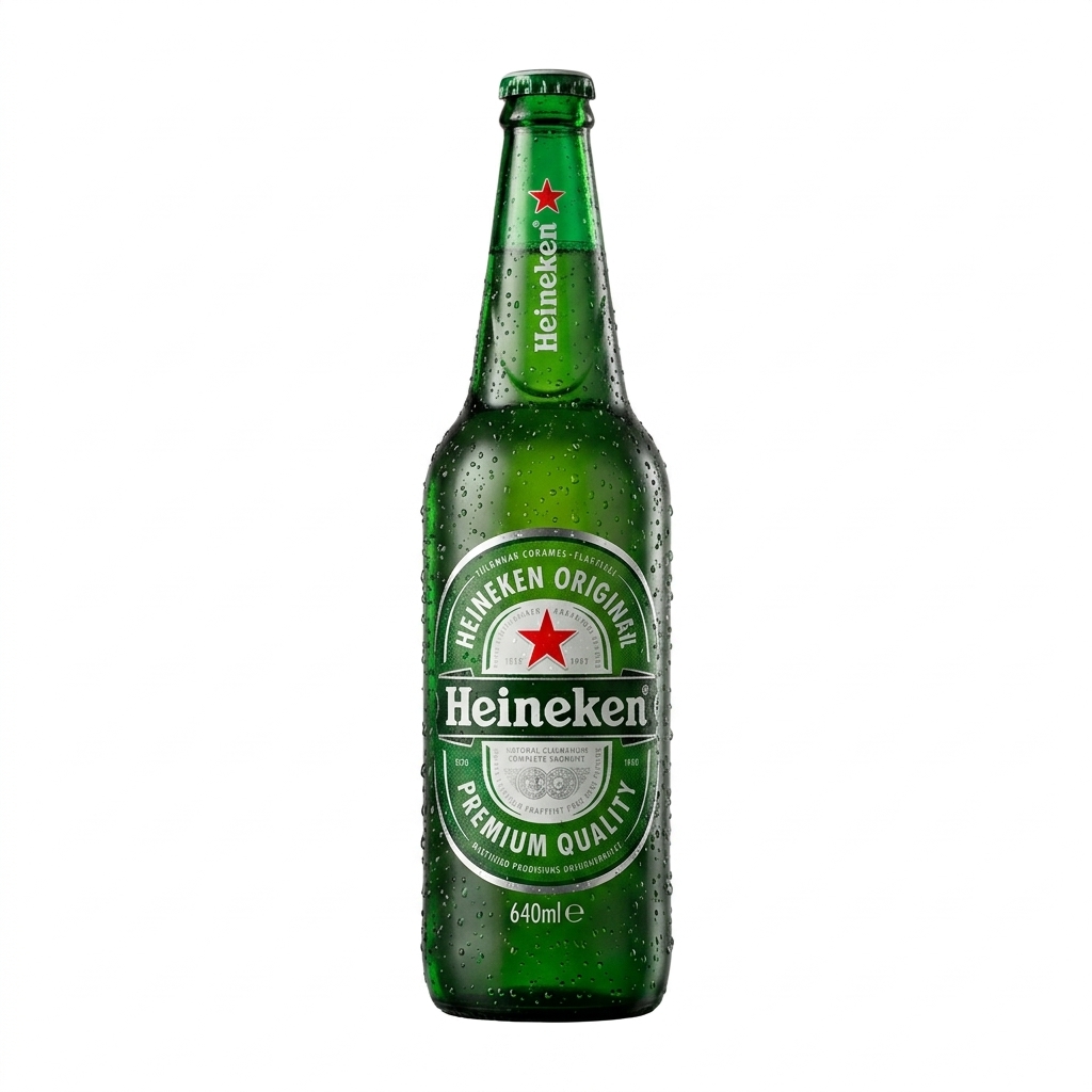 🍻Heineken Large Glass Bottle (Carton/Box) 640ml x 12