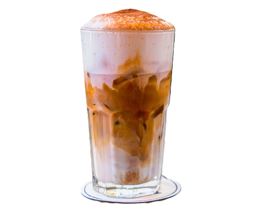 Iced Cappuccino {ຄﺎປູຊິໂນ ເຢັນ}