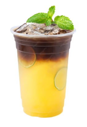 Honey Lime Black Coffee {ກາເຟດຳນ້ຳເຜິ້ງໝາກນາວ}